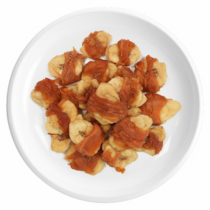 Peito de Frango & Tiras de Banana