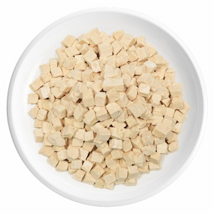 Cubos de Peito de Frango Liofilizados