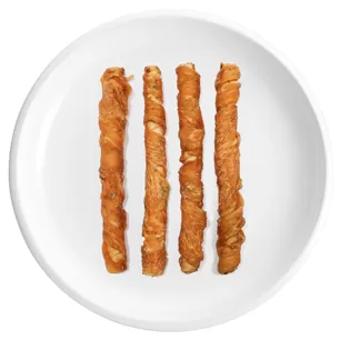 Couro bovino, Palitos de frango e batata-doce