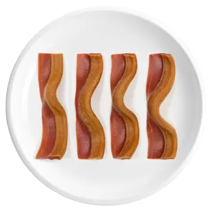 Fatias de Bacon de Frango