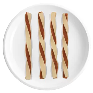 Palitos de Sanduíche Torcidos de Frango e Peixe