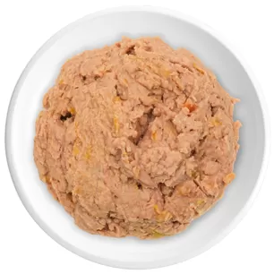 Latas de Frango e Legumes