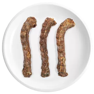 Pescoços de frango desidratados