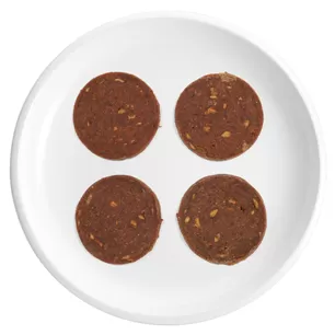 Fatias de Salsicha de Pato e Maçã