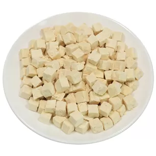 Cubos de Peito de Frango Liofilizados para Gatinhos