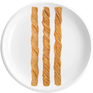 Palitos de Puff com Sabor de Amendoim